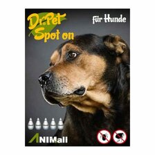 Dr. Pet spot-on pipety pre psy 5 x 1 ml (spot-on tick and flea repellent for dogs)